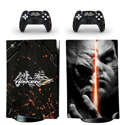 Tekken 7 decal skin for PS5 Digital Console & Controllers Tekken 7 decal skin for PS5 Digital Console & Controllers