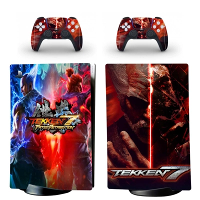 Tekken 7 decal skin for PS5 Digital Console & Controllers Tekken 7 decal skin for PS5 Digital Console & Controllers