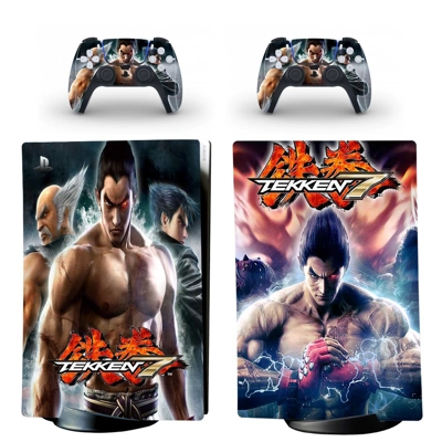 Tekken 7 decal skin for PS5 Digital Console & Controllers Tekken 7 decal skin for PS5 Digital Console & Controllers