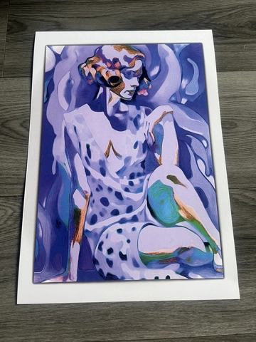 A3 Matt Poster Print Badass Goddess