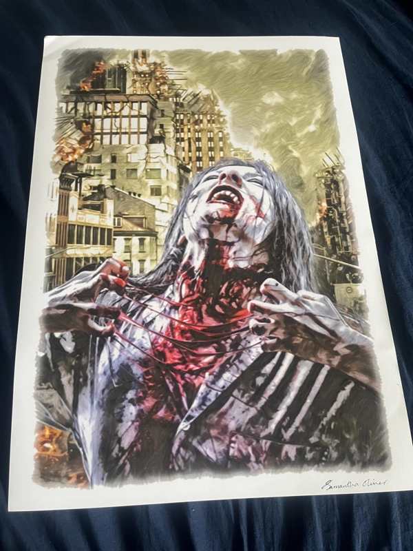 A3 Matt Poster Print Zombie Apocalypse