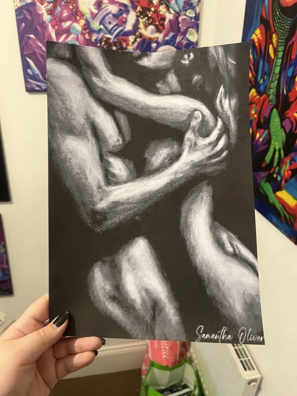A4 The Lovers Print