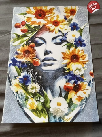 A3 Matt Poster Print Flower Empress