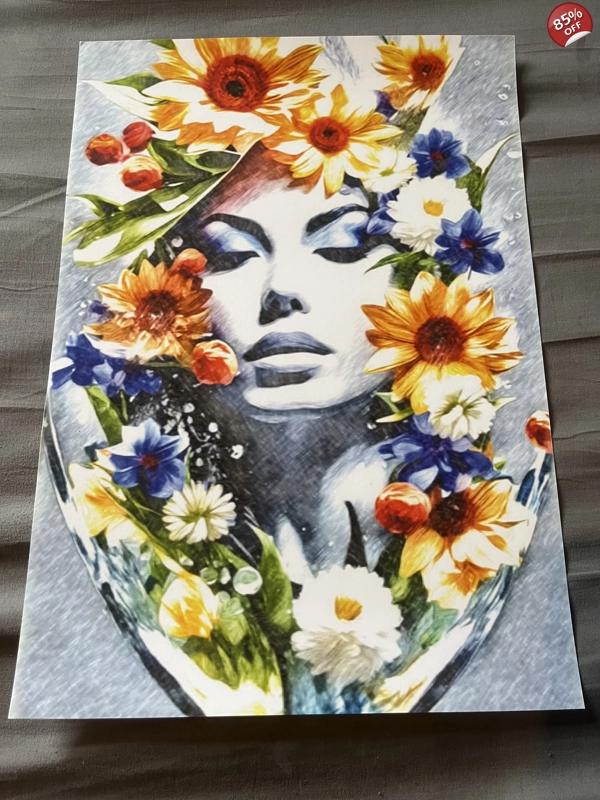 A3 Matt Poster Print Flower Empress