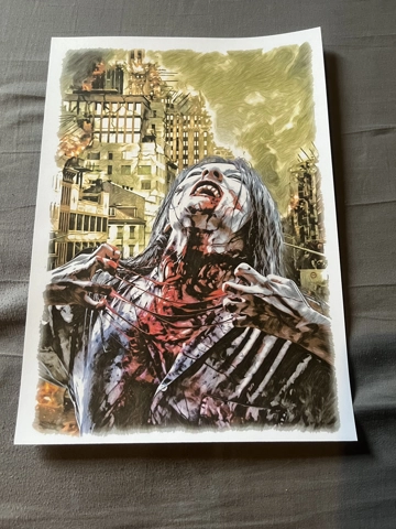 A4 Print Zombie Apocalypse