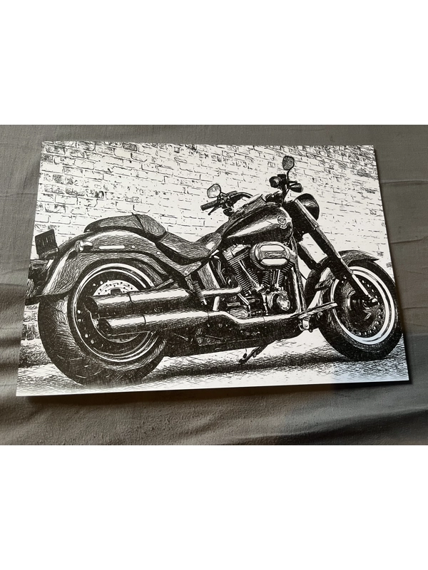 A4 Print Motorbike Appreciation