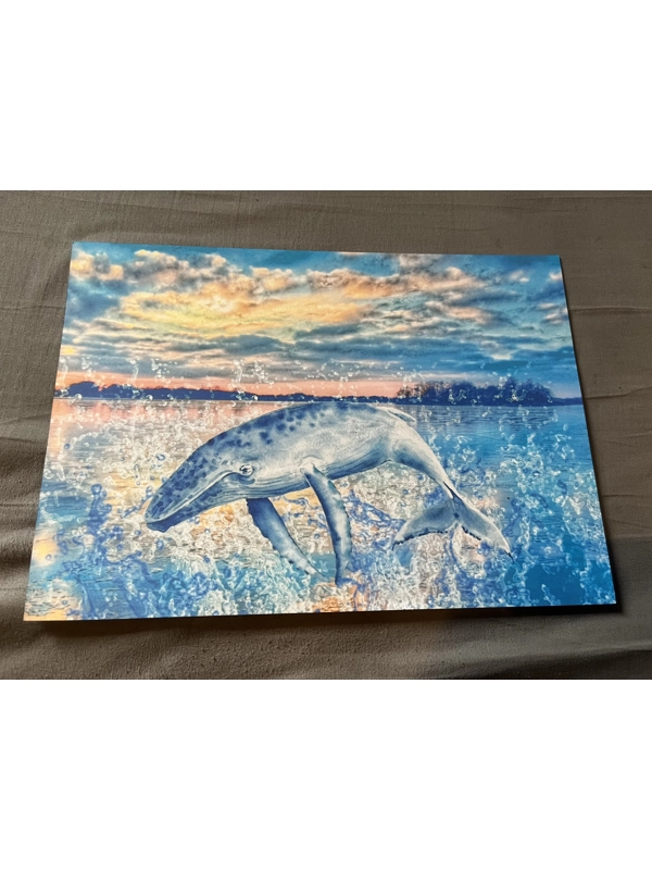 A4 Print A Whale Of A Time