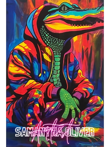 30x20 Inch Canvas Print Meth Street Dealer