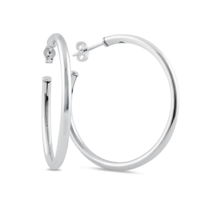 2.5mm x 40.0mm Hoop Earrings