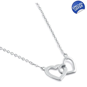 Linked Hearts Necklace