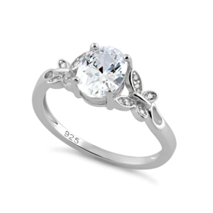 Double Butterfly Ring