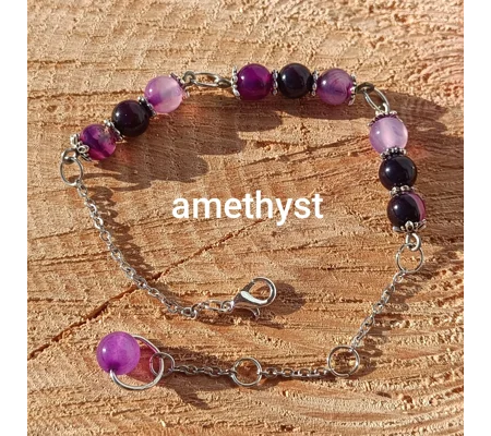 Amethyst bracelet, Spirituality