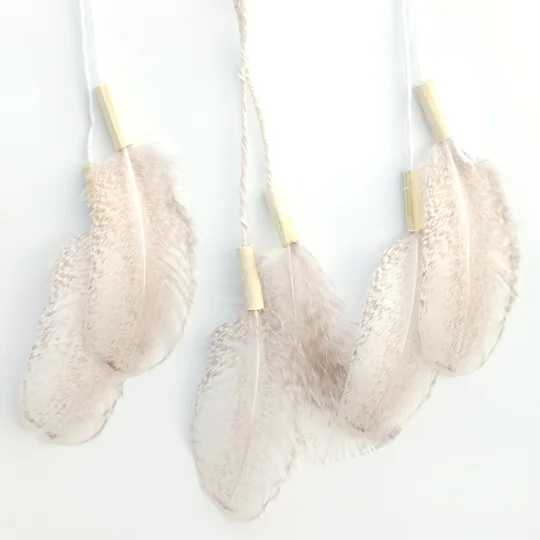 Dreamcatcher, white, natural material