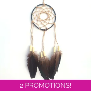 Dreamcatcher, peacock black ..