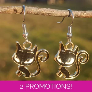 Magic Cat earrings