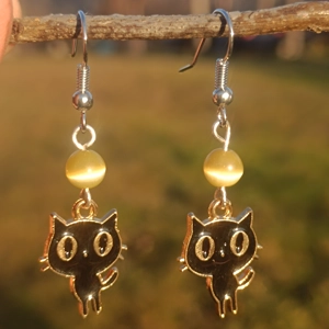 Kitten! earrings