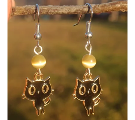 Kitten! earrings