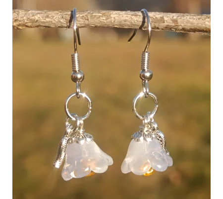Bluebell dangle earrings