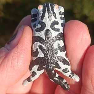 Sleeping cat magnet, si..