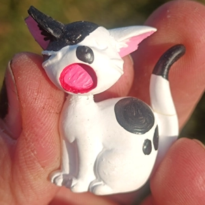 Meow cat magnet, kitler..