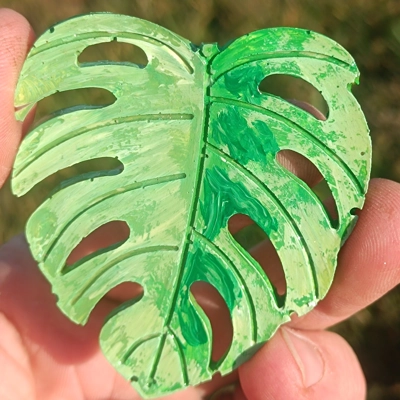 Monstera Variegated Fridge magnet