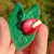 Anthurium fridge magnet