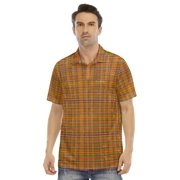 Madras Patterned Men's Polo Shirt | Velvet 6A