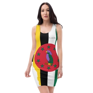 Dominica's Independence Editioned Premium S.C.S. Dress 1 (White)