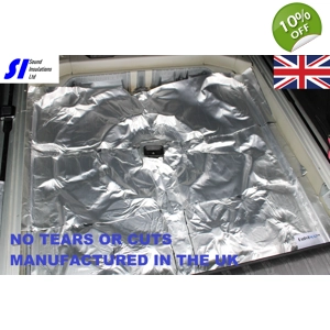ButylMAT 0.3m x 2m 1.7mm Aluminum Butyl UV Stable Sound De..
