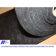 1m x 5m SIFelt™ 20mm 400gsm Polyester Non-woven Charcoal Sound & Thermal Insulation