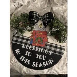 Holiday Door Sign