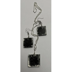 Black Onyx Square Set