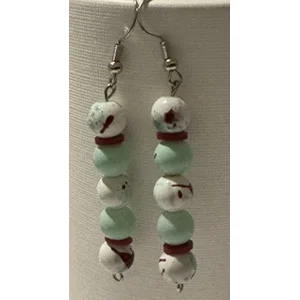 Red Aqua Splatter Spilled