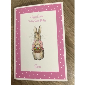 Personalised Easter Card