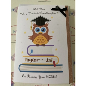 Well done on Passing your Exams