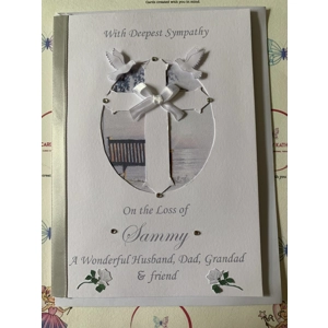 Sympathy Cross Card