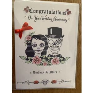 Wedding Card Gothic theme