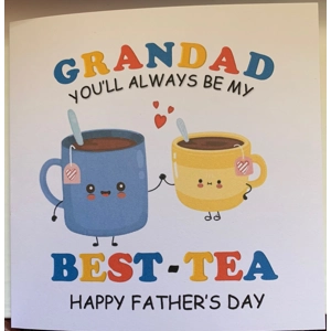 Best - Tea Father's Day Card