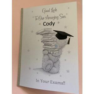 Good Luck in your Exams card