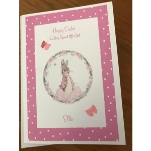 Personalised Easter Card