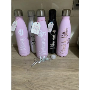 Personalised insulated bottles