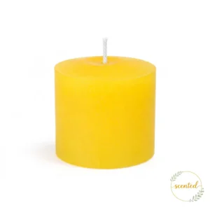 Richland Yellow Lemon Merinque Scented Votive