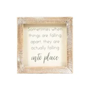 5 x 5 Wood Frame Sign (Into Place)