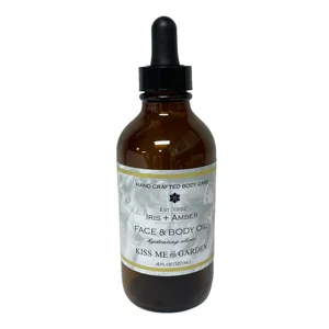 Iris & Amber Face & Body Oil (glass) 4 oz.