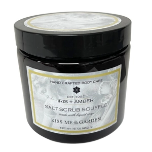 Iris & Amber Salt Scrub 16 oz.