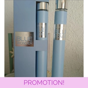 Blue Wonder Eau de Toilette Travel Spray for Men