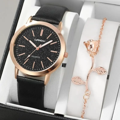 Woman's Quartz Watch with Bracelet