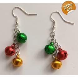Christmas Bells Drop Earrings