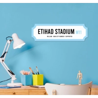 Football Club Stadium Sign