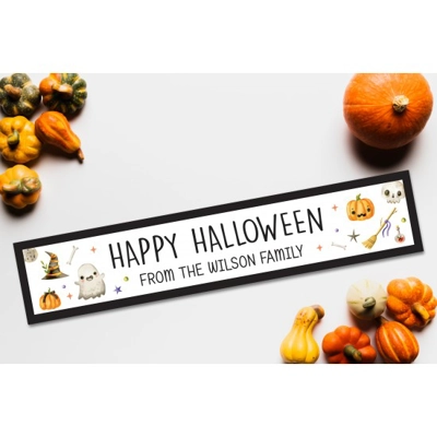 Personalised Halloween Foamboard Sign